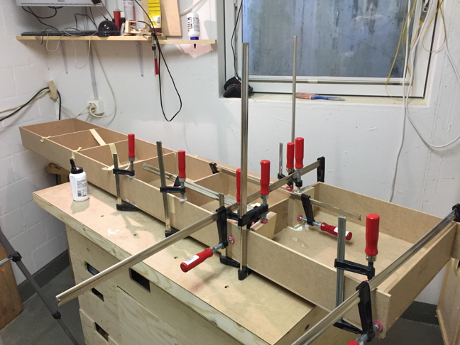 Project in clamps